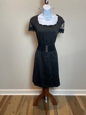 Just Fashion Now Women's XXL Black Sheath Dress New With Tag